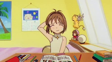 Sakura and the Summer Vacation Homework