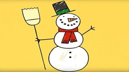 How To Draw A Snowman