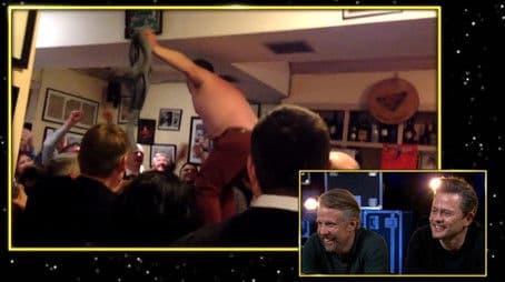 En sista hyllning till sin bortgångne vän