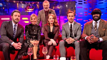 Ben Affleck, Sienna Miller, Ryan Gosling, Emma Stone and Gregory Porter