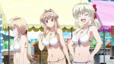 The Demon Lord's Daughter Is Tending to Customers in a Swimsuit