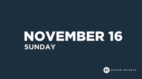 Sunday Service | November 16, 2025
