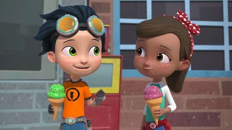 Rusty and Captain Scoops