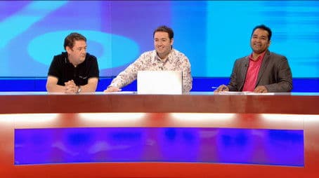 Chris Addison, Krishnan Guru-Murphy, Nicky Hambleton-Jones, Johnny Vegas