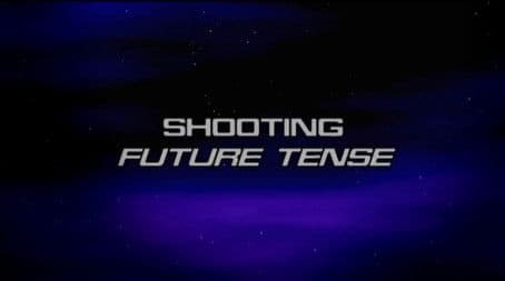Shooting "Future Tense"