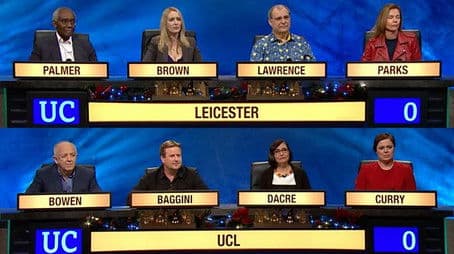 Christmas 2017 - University of Leicester v UCL