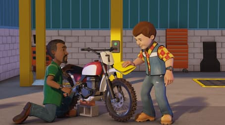 Bob and the Masked Biker