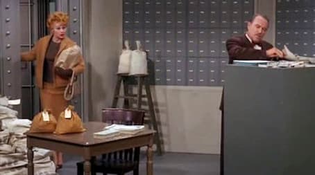 Lucy Gets Locked in the Vault