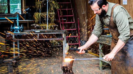 Coppersmithing and Crocheting