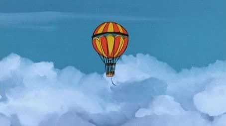 Fly away, bubble! To my old home