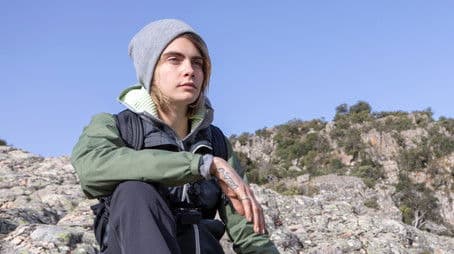 Cara Delevingne in Sardinia Mountains