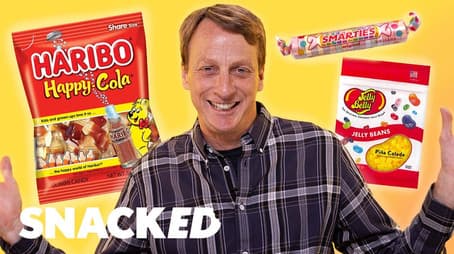 Tony Hawk Breaks Down His Favorite Snacks