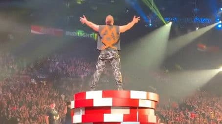 Backstage At Double Or Nothing