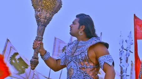 Jayadrath confronts the Pandavas