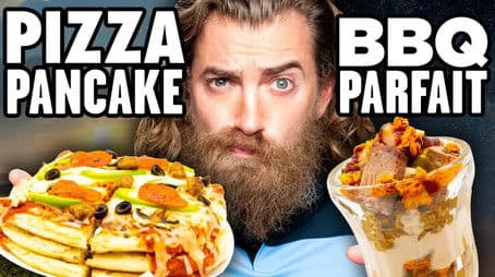 Breakfast Dinner Food vs. Dinner Breakfast Food Taste Test