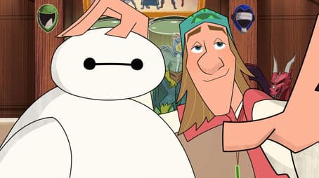 Baymax and Fred