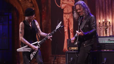 Kirk Hammet & Michael Schenker