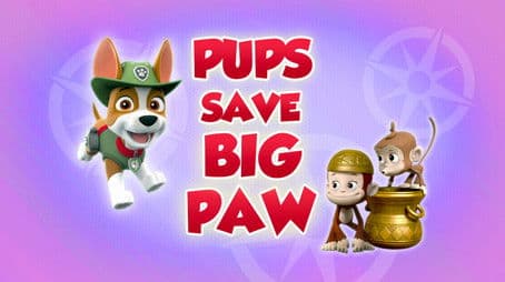 Pups Save Big Paw