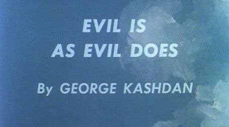 Green Lantern - Evil is As Evil Does