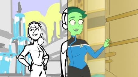 Watch Star Trek: Lower Decks Go from Storyboard to Final Animation