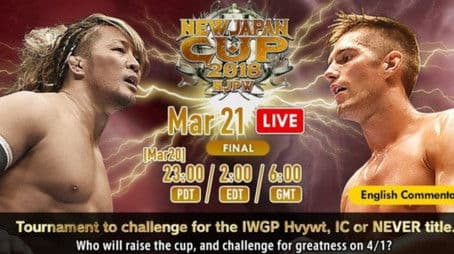 New Japan Cup - Final Day