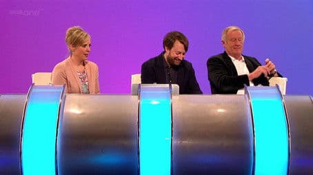 Mel Giedroyc, Chris Tarrant, Alexander Armstrong, Alex Jones