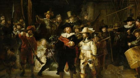 The Night Watch (1642) by Rembrandt Van Rijn