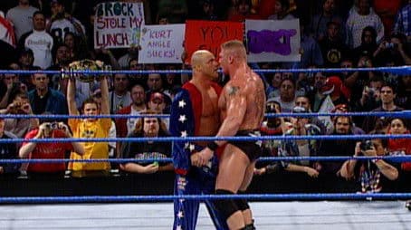 Brock Lesnar vs. Kurt Angle