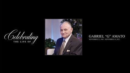 Celebrating the Life of Gabriel “G” Amato