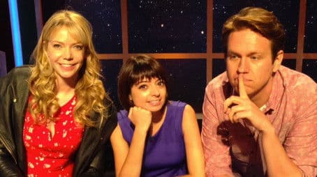 Riki Lindhome, Kate Micucci, Pete Holmes