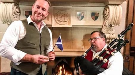 Fra Engeland til Skotland