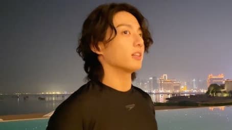 Jung Kook Unwinds in Qatar