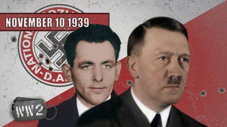 Week 011 - Hitler Almost Killed - WW2 - 10 November, 1939