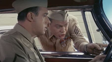 Gomer Minds His Sergeant's Car
