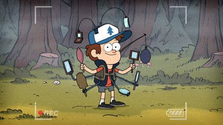 Dipper's Guide to the Unexplained - The Hide-Behind