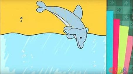 How To Draw A Dolphin