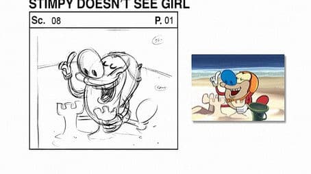Naked Beach Frenzy: Storyboards and Episode Side By Side