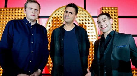 Danny Bhoy, Miles Jupp and Lee Nelson