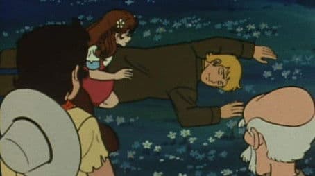 Parting in the flowered woods