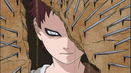 Akamaru Trembles: Gaara's Cruel Strength!