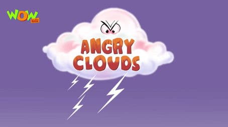 Angry Clouds - MotuPatluCartoon.com