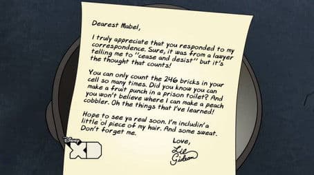 Creepy Letters from Lil Gideon - Cease and Desist