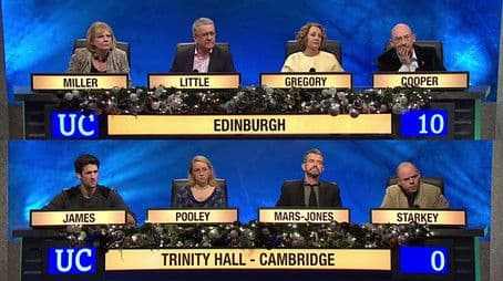 Christmas 2014 - Edinburgh v Trinity Hall, Cambridge