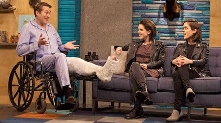 Tegan and Sara Wear Leather Jackets and Skinny Jeans