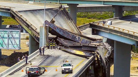 San Francisco Freeway Fire