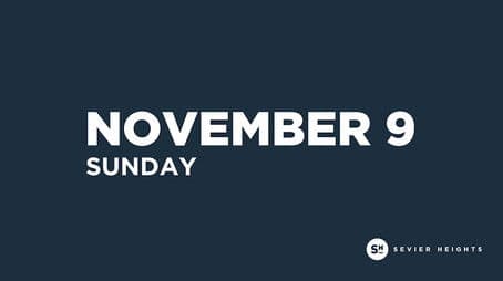 Sunday Service | November 9, 2025