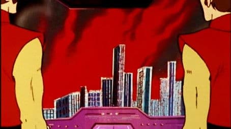 Approaching the large accident which comes