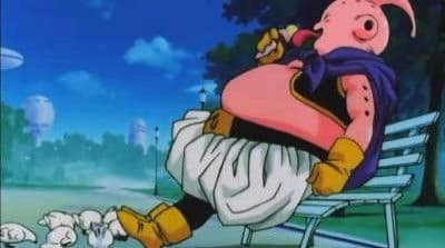 Celebrations with Majin Buu