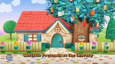 Chrissie Pretends at the Library