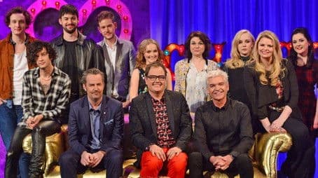 Matthew Perry, Phillip Schofield, Caitlin Moran, Cast of Raised by Wolves, The 1975